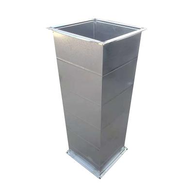 China Modern Galvanized Steel Rectangular Air Duct Duct For Air Conditioning Exhaust Pipes for sale