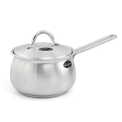 China Sustainable Chef's Classic 18-10 Quart 1 1/2 Stainless Saucepan 1 With Cover, Milk Jug With Custom Logo for sale