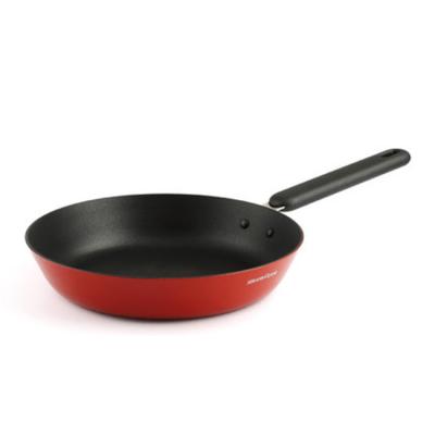 China 24cm Customized Viable Brand Egg Steak Frying Pan Dia Forged Aluminum Pan/Wok For Advertising Insurance Company Bank Gifts for sale