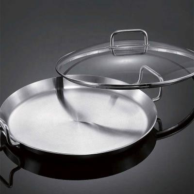 China Viable Professional Manufacturer High Quality IHC Patented Constant Temperature Cooker Trays Stainless Steel Bakeware With Glass Lids for sale