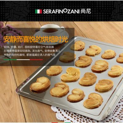 China Home and Hotel Bakeware Retangular Tray Square Stainless Steel Cake Pan Cookie Tray Triple Sustainable Set for sale