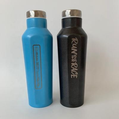 China Business Guangdong Factory Double Stainless Steel Vacuum Thermos Flask 16oz 500ml Water Bottle Stainless Steel Water Bottle For Sports for sale