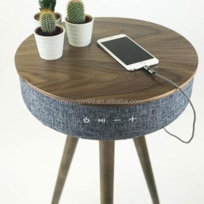 China Popular design TWS BT-Z1 bluetooth table speaker TWS speakers can wireless charging phone dining cafe for sale