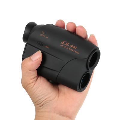 China 600M Laser 7X YES Range Finder Telescope Rangefinder Monocular Distance Meter Speed ​​Tester Hunting Golf Distance Camouflage Range Finder for sale