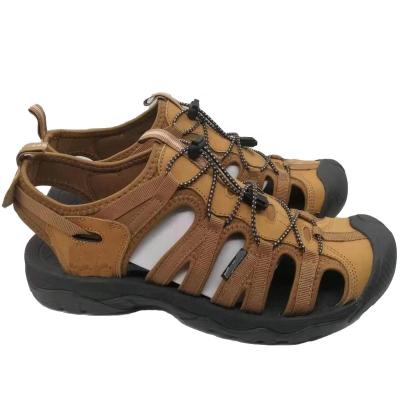 China China Flat Leather Women's Sandals, Outdoor Sandals Hiking Shoes Hot Sale for sale