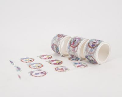 China DIY Waterproof Colorful Decorative Lace Washi Tape for sale