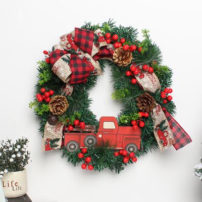 China Home Decor Handmade Wholesale Garland Decoration Eucalyptus Garland Chirstmas Supplies Christmas Wreaths and Garlands Pine Cones for sale