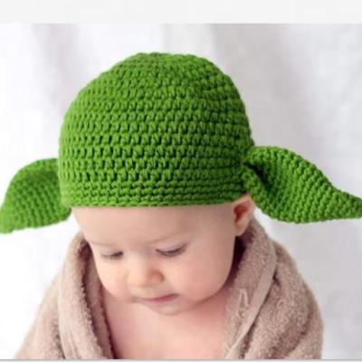 China JOINT Winter Baby Beanies R2D2 Droid Baby Yoda Crochet Cute Hat for sale