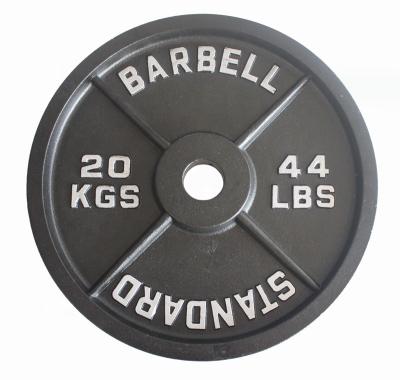 China sustainable & Eco - Friendly Cast Iron Bumper Plate Barbell Weight Plate Classic Cast Iron Weight Plate for sale