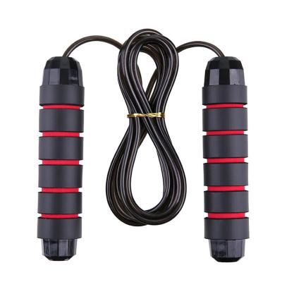 China Professional Fitness Exercise Manufacturer Adjustable Weighted Skipping Rope Fitness Exercise PVC Supporting Jump Ropes for sale