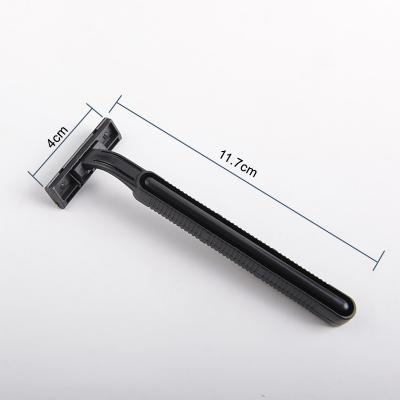 China Twin Blade Max Disposable Display Card Packaging Straight 2 Blade Razor For Men for sale