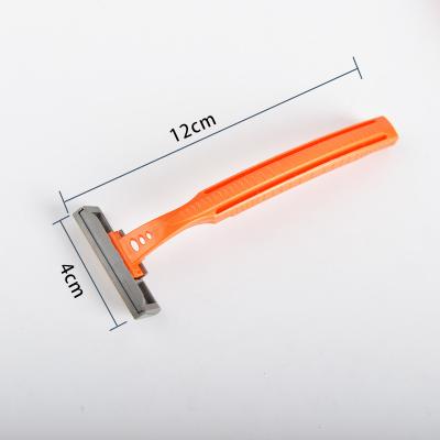 China Disposable Triple Blade Plastic Handle Men's Razor Non-Coverable Triple Blade Razor for sale