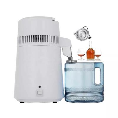 China 4L Outdoor Distilled Water Distiller Dental Medical Filter Purifier To Purify Pure Dew 1L/h Megahome Water Distiller for sale