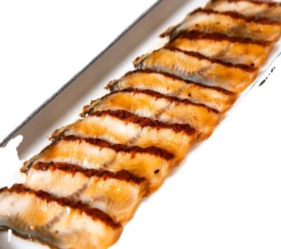 China Transport-free export seafood unagi kabayaki slice eel sushi slice for 6g japanese resturant for sale