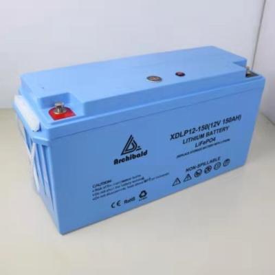 China Toys Power Energy Wall Battery 12V 150AH LiFePO4 Battery Vor Motorhomes With BMS Low Temperature Charging Cut Out for sale