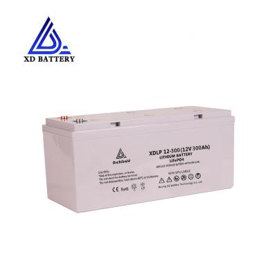 China UPS lithium ion batteries promotion factory 12v 300ah 500ah lithium ion lifepo4 battery direct rechargeable pack for sale