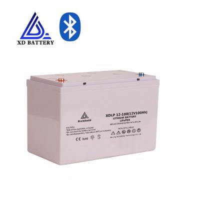 China home appliances china manufacture over 6000 cycles pin 12v 100ah accumulator for rv rv battery car yacht part for sale