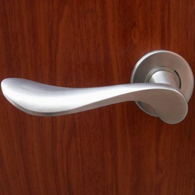 China Solid Stainless Steel Door Handles , Stainless Steel Front Door Pull Handles for sale