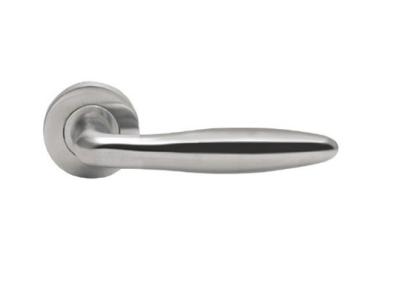 China Interior Bedroom Door Handles Stainless Steel Lever Handles For Wooden Door for sale