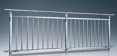 China Outdoor Stainless Steel Guardrail / Stainless Steel Handrails And Balustrades for sale