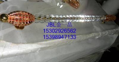 China modern design stainless steel and crystal door pull handle for sale