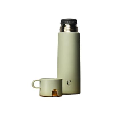 China 304 Stainless Steel Gift Vacuum Flask Creative Sustainable Outdoor Portable Frosted Water Cups for sale