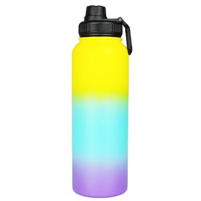 China 500ml Sustainable Customized Sports Water Bottle Vacuum Flask Stainless Steel Water Bottle Custom Logo for sale