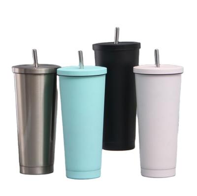 China Durable Fashionable Coffee Tumbler Cups High Quality Double Wall Stainless Steel Coffee Mugs With Lid for sale