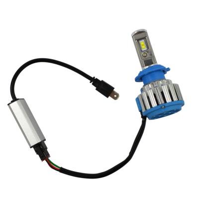 China Automotive Lamp Factory Wholesale CE 9-32V Canbus 3200LMS 35W T1 H7 Led Headlight Conversion Kit for sale