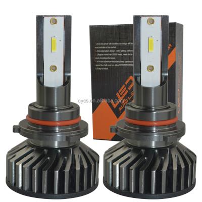 China Rosh CE 12v 48W 12000LM Aluminum Auto Led Headlight Bulb F2 1860 CSP HB4 9006 Car Led Headlamp for sale