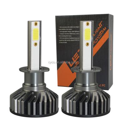 China Automobile lamp CE RoHS 12v 24v high power 36W 12000LM COB h1 led bulb h1 led headlight bulb h1 led car headlight for sale