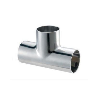 China Corrosion Resistance T 304 Stainless Steel Junction Connector Sanitary Pipe for sale