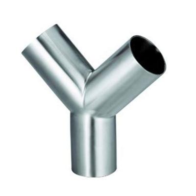 China Wholesale Corrosion Resistance China t y Pipe Fitting Sanitary T Shaped Connector for sale