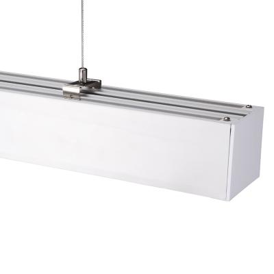 China Modern Adjustable Minimalist 50W Modern Office Ceiling Batten Pendant Light Lamp for sale