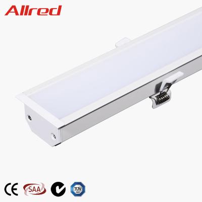 China Pure White Desktop 20W 30W Enclosed Seamless Connection Led Linear Tube Light for sale