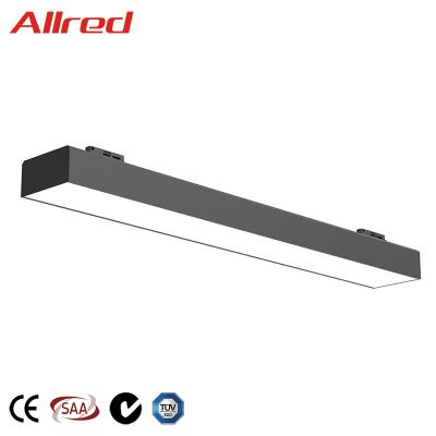 China Wholesale Modern Design 3000K-6000K 40W Desktop Magnetic LED Integrated Track Light for sale