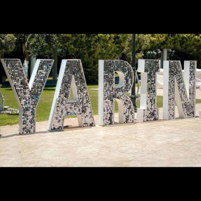 China Buildings High Quality Metal Signs Marquee The Great Brands With Letters Free Standing Letter Spelling Sign For Party Decoration for sale