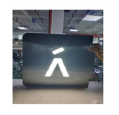 China Buildings Signage Electronic Signs Super Led Sign Appearance Acrylic Shelf Display For Shops for sale