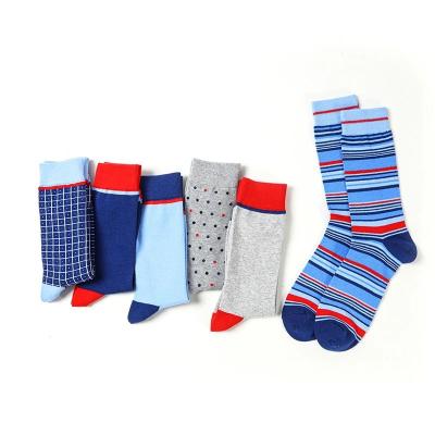 China High Quality Antibacterial Cotton Soft Four Seasons Plus Size Business Socks For Men for sale