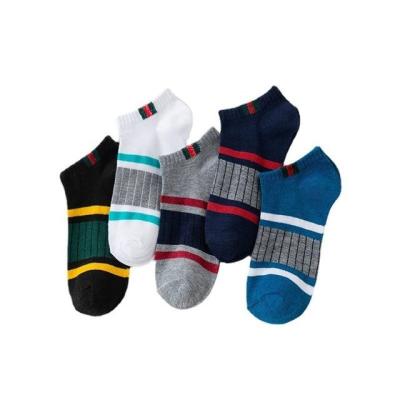 China Antibacterial Mens Casual Boat Socks Breathable Motion Tube Socks for sale