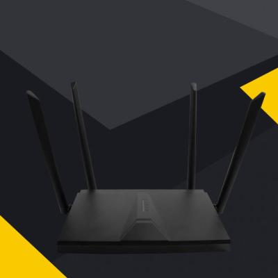 Chine Custom product New Design WiFi 6 802.11ax AX1800 Wireless Dual Band Mesh Router Gigabit 1800Mbps Wifi 6 Router à vendre