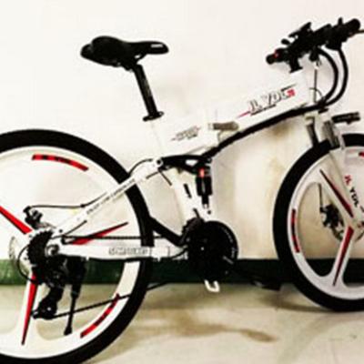 China Aluminum Alloy 48V 350W Hub Motor Max Load 150kg Folding Electric Bike Bicycle for sale