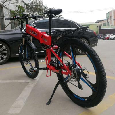 China 20 inch aluminum alloy 48V 350W 48V 10Ah lithium battery electric bicycle for sale