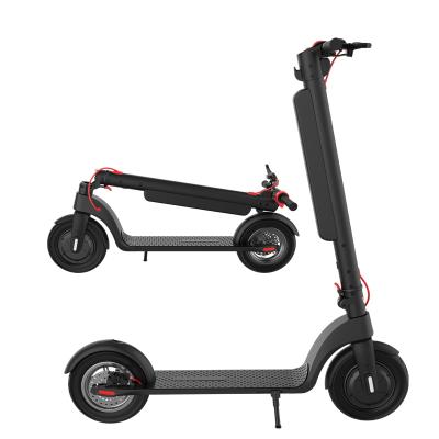 China 350W Unisex Kick Scooters X8 E Scooter Two Wheels Motor Removable Battery Foldable Electric Scooter For Adult for sale