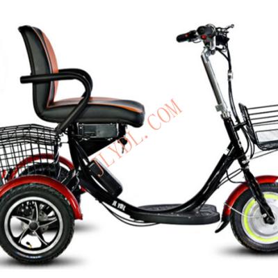 China Passenger 16 Inch 48V 250W Brushless Motor 3 Wheel Electric Tricycle for sale