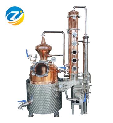 China 100L Easy Operated Distil Reflux Wine Equipment Hot Sale ZJ Distillery Machines for sale