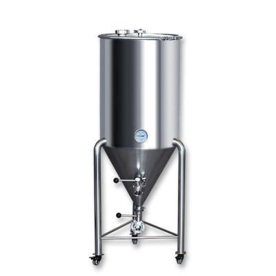 China Factory 2022 stainless steel fermentation tank /with jacket& insulation industrial chemical fermenter for beer fermentation for sale