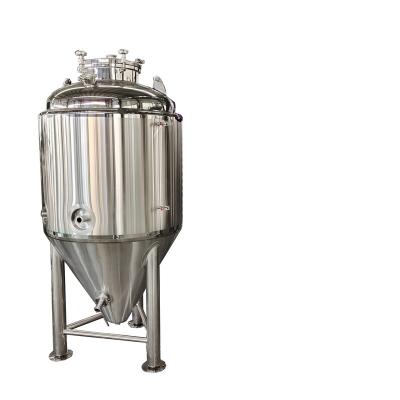 China Factory 2022 stainless steel fermentation tank /with jacket& insulation industrial chemical fermenter for beer fermentation for sale