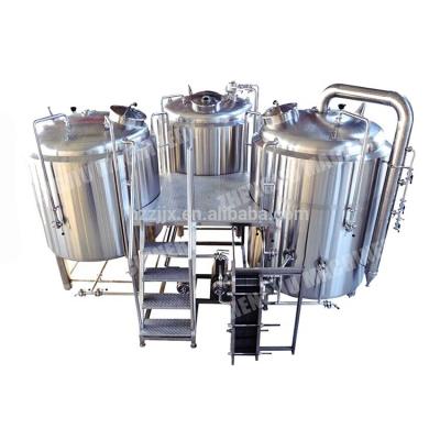 China Hotels Factory Winemaking Supplies Used Micro Beer Brew Equip System Brewery Factory Alcohol Fermentation Beer Brewing Equipment for sale