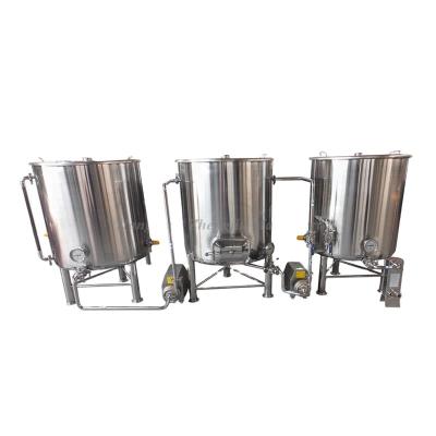 China Excellent Hotels Quality Stainless Steel 100l Mini Micro Beer Home Brewing Equipment for sale